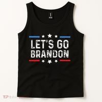 Lets Go Brandon Lets Go Brandon Funny Tank Top thumb 2