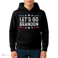 Lets Go Brandon Lets Go Brandon Funny Kids Hoodie thumb 4