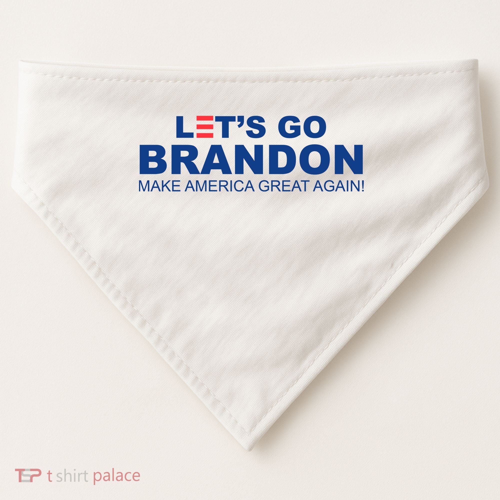 Let's Go Brandon Make American Great Again USA-Made Doggie Bandana