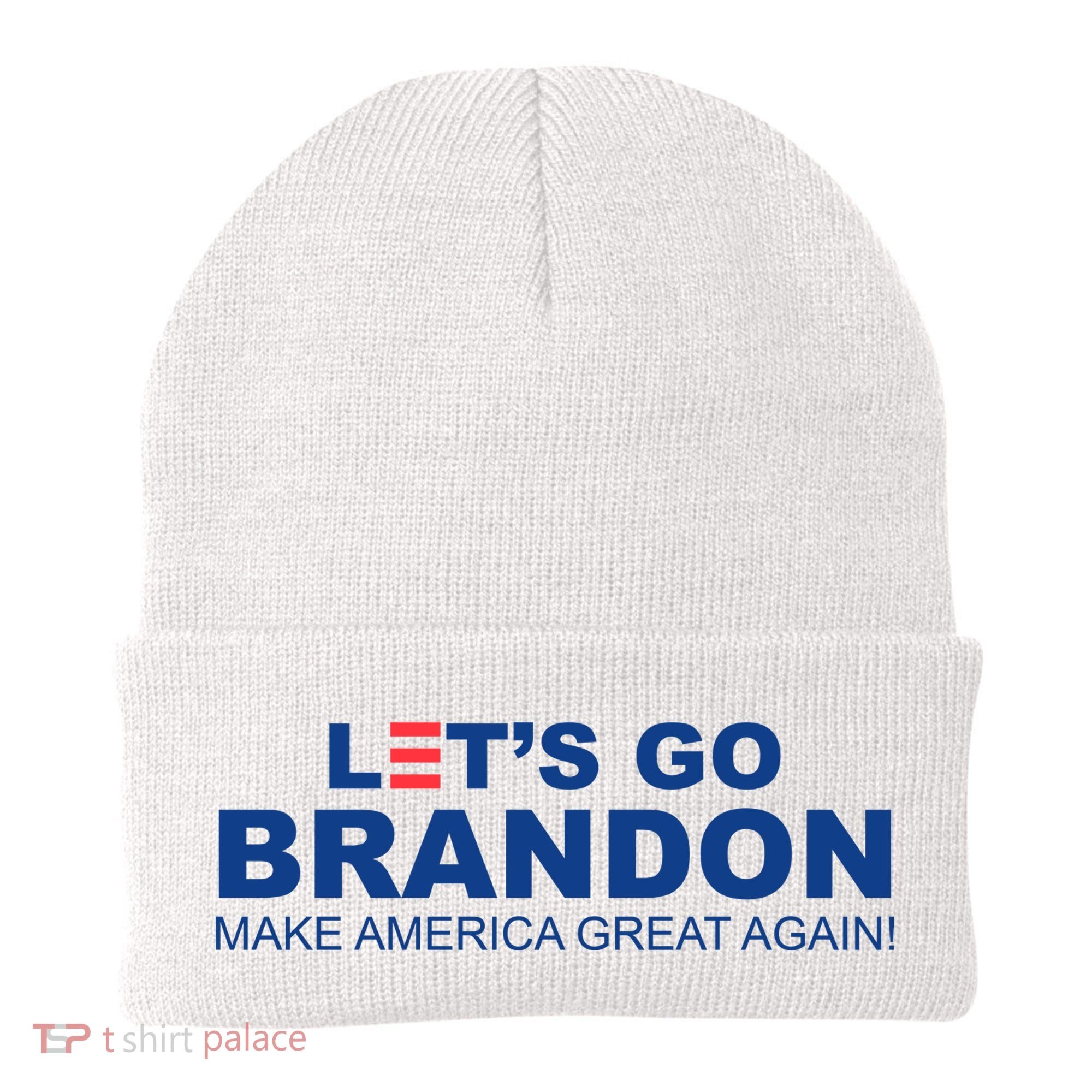 Let's Go Brandon Make American Great Again Beanie