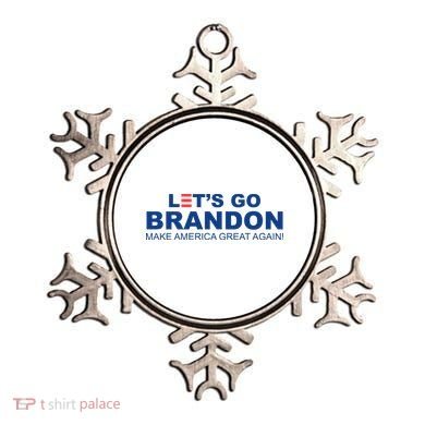 Let's Go Brandon Make American Great Again Ornament