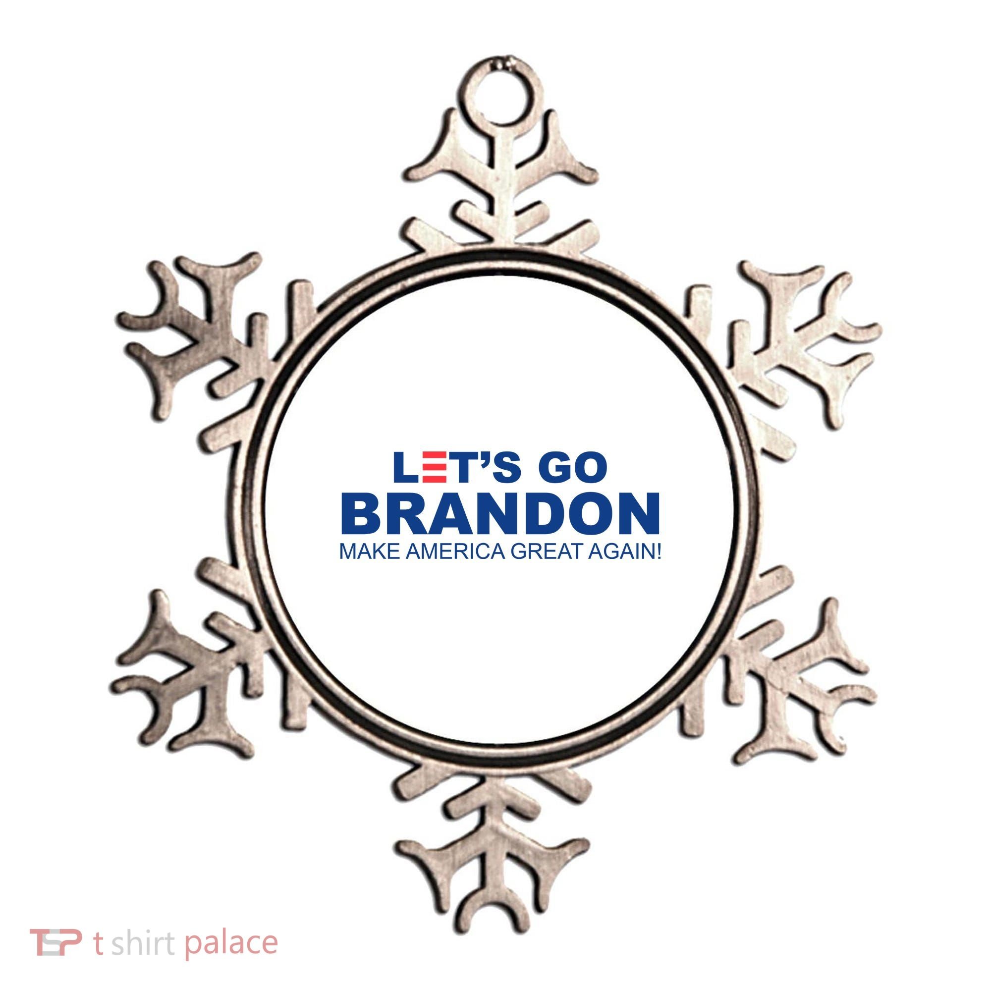 Let's Go Brandon Make American Great Again Ornament