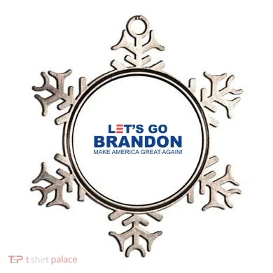 Let's Go Brandon Make American Great Again Ornament