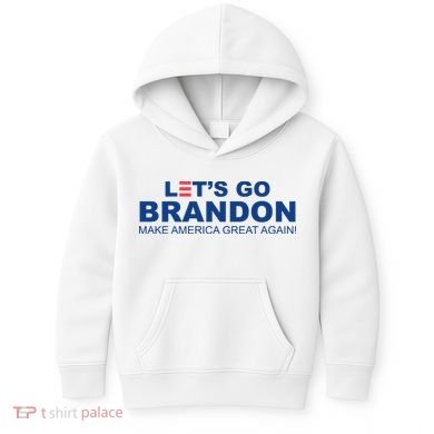 Let's Go Brandon Make American Great Again Kids Hoodie