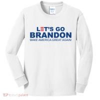 Let's Go Brandon Make American Great Again Kids Long Sleeve Shirt thumb 0