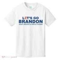 Let's Go Brandon Make American Great Again Kids T-Shirt thumb 0