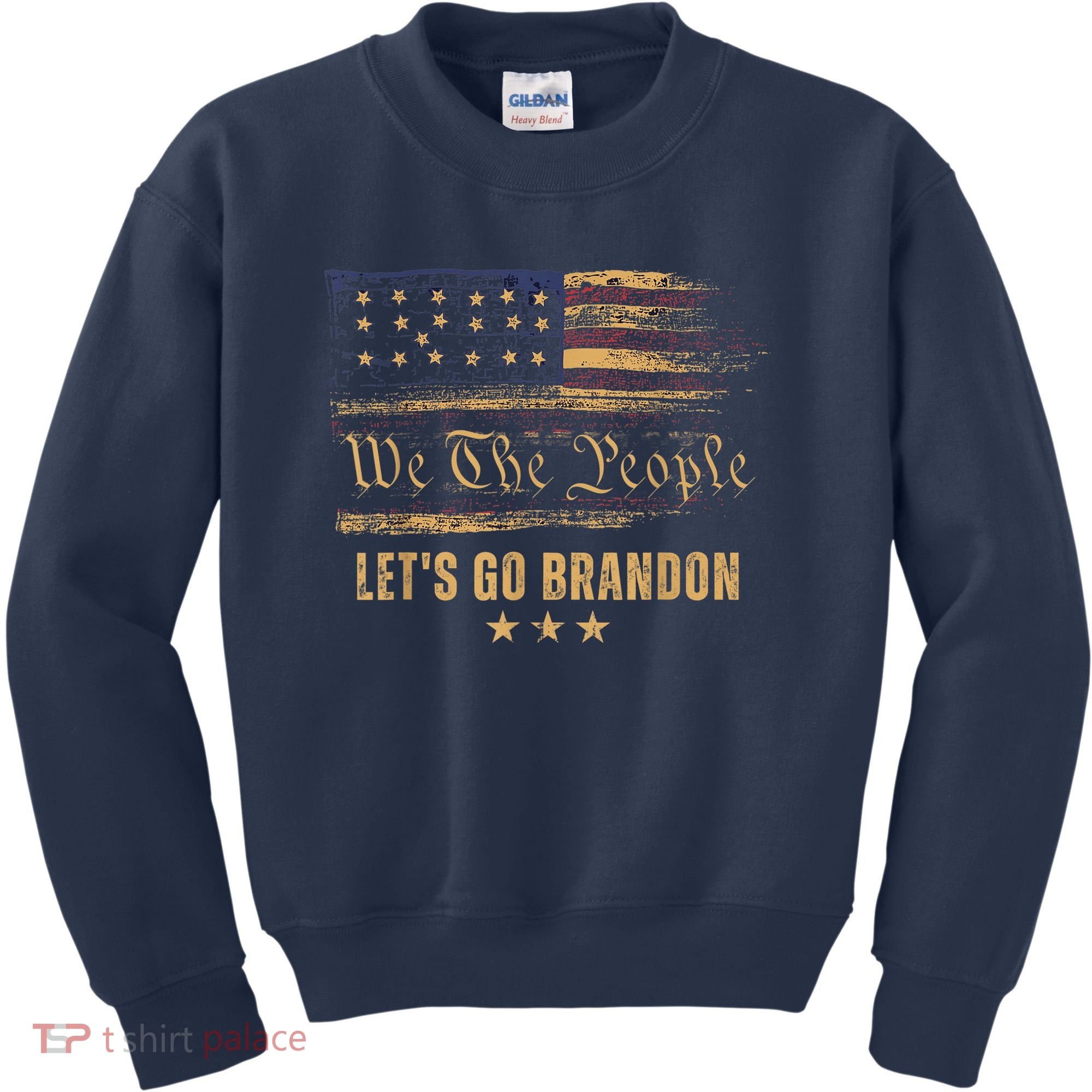 Let's Go Brandon - Let's Go 2024 We The People Kids Sweatshirt
