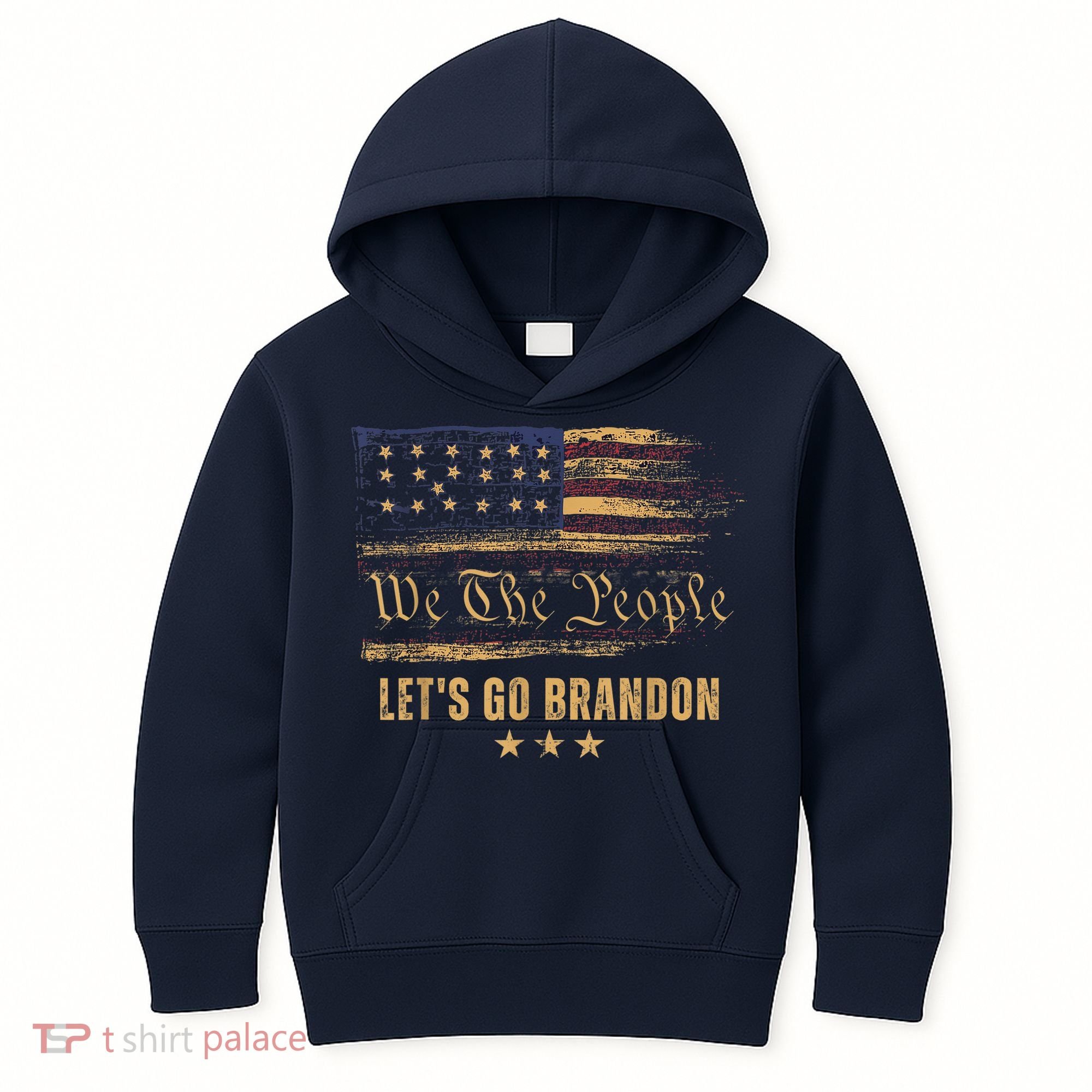 Let's Go Brandon - Let's Go 2024 We The People Kids Hoodie