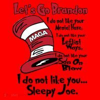 Lets Go Brandon Funny Maga Santa Hat thumb 1