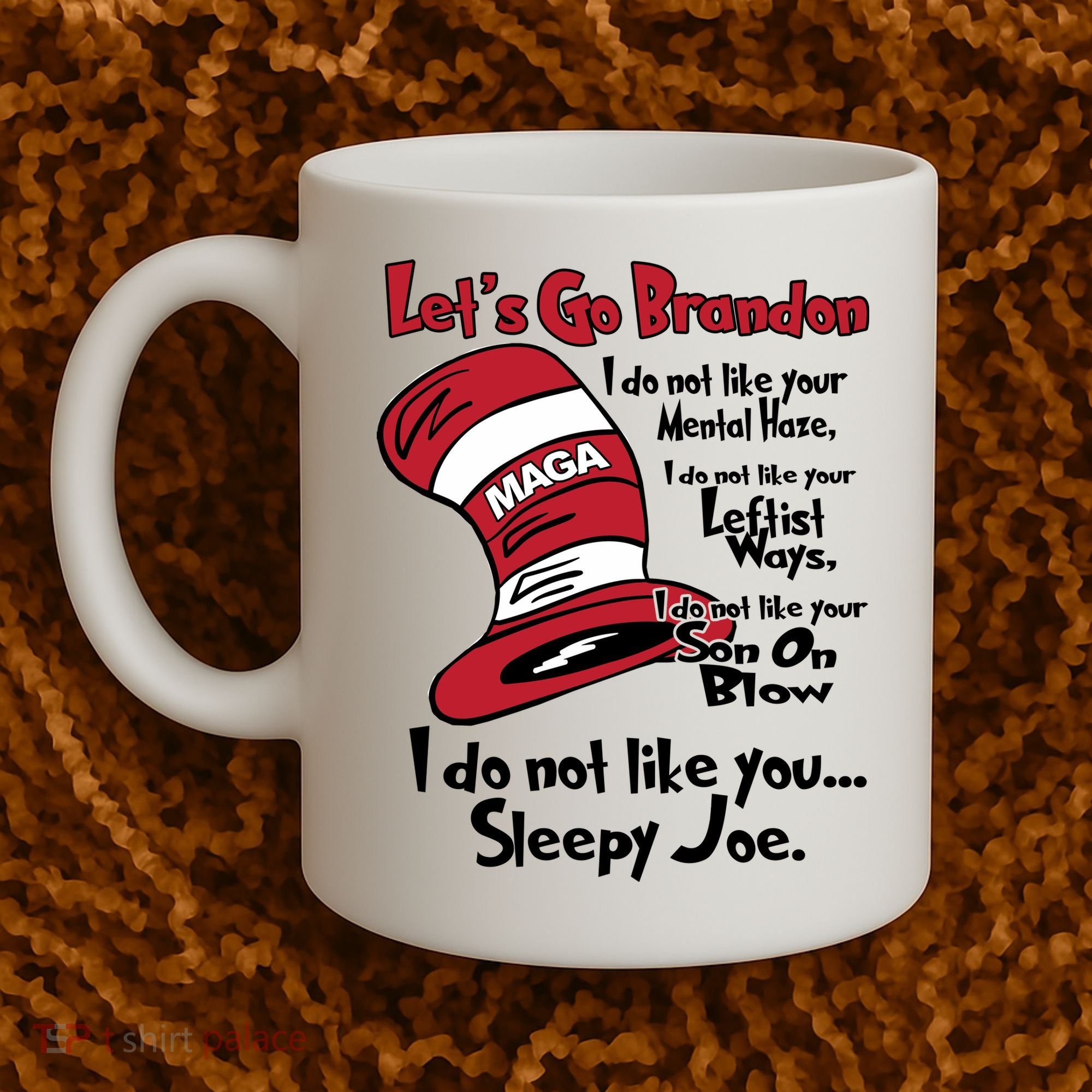 Lets Go Brandon Funny Maga Coffee Mug