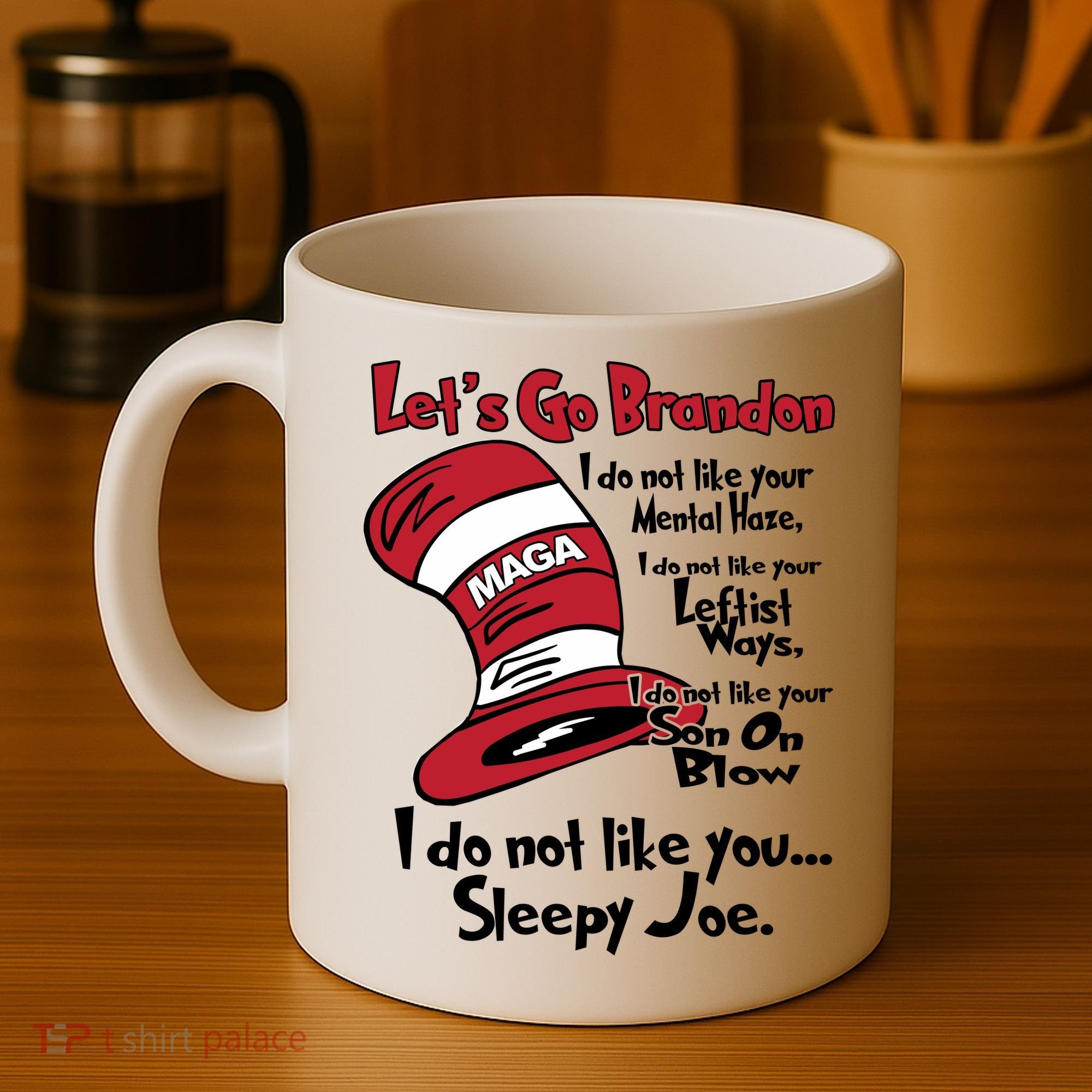 Lets Go Brandon Funny Maga Coffee Mug