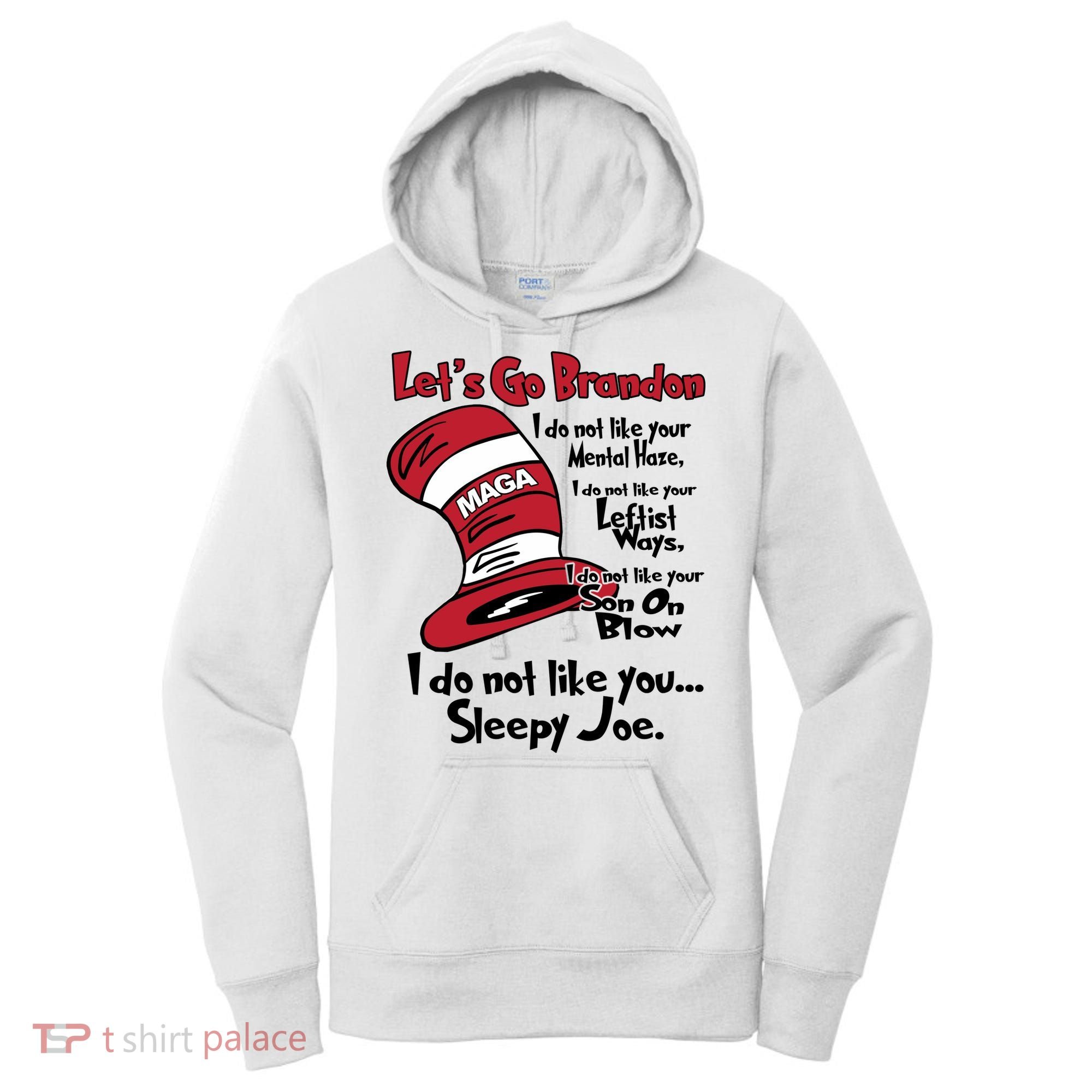 Lets Go Brandon Funny Maga Women's Hoodie