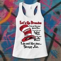 Lets Go Brandon Funny Maga Women's Tank Top thumb 3