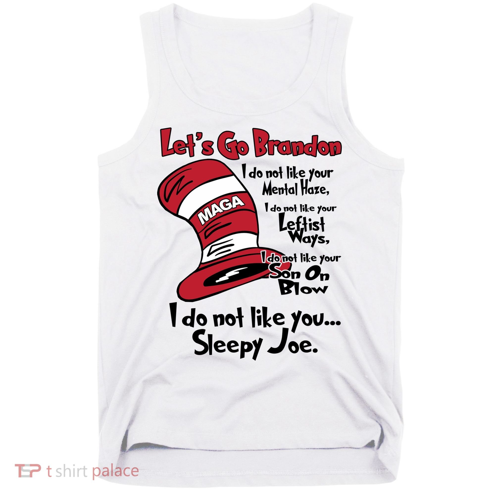 Lets Go Brandon Funny Maga Tank Top
