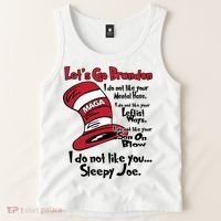 Lets Go Brandon Funny Maga Tank Top thumb 2