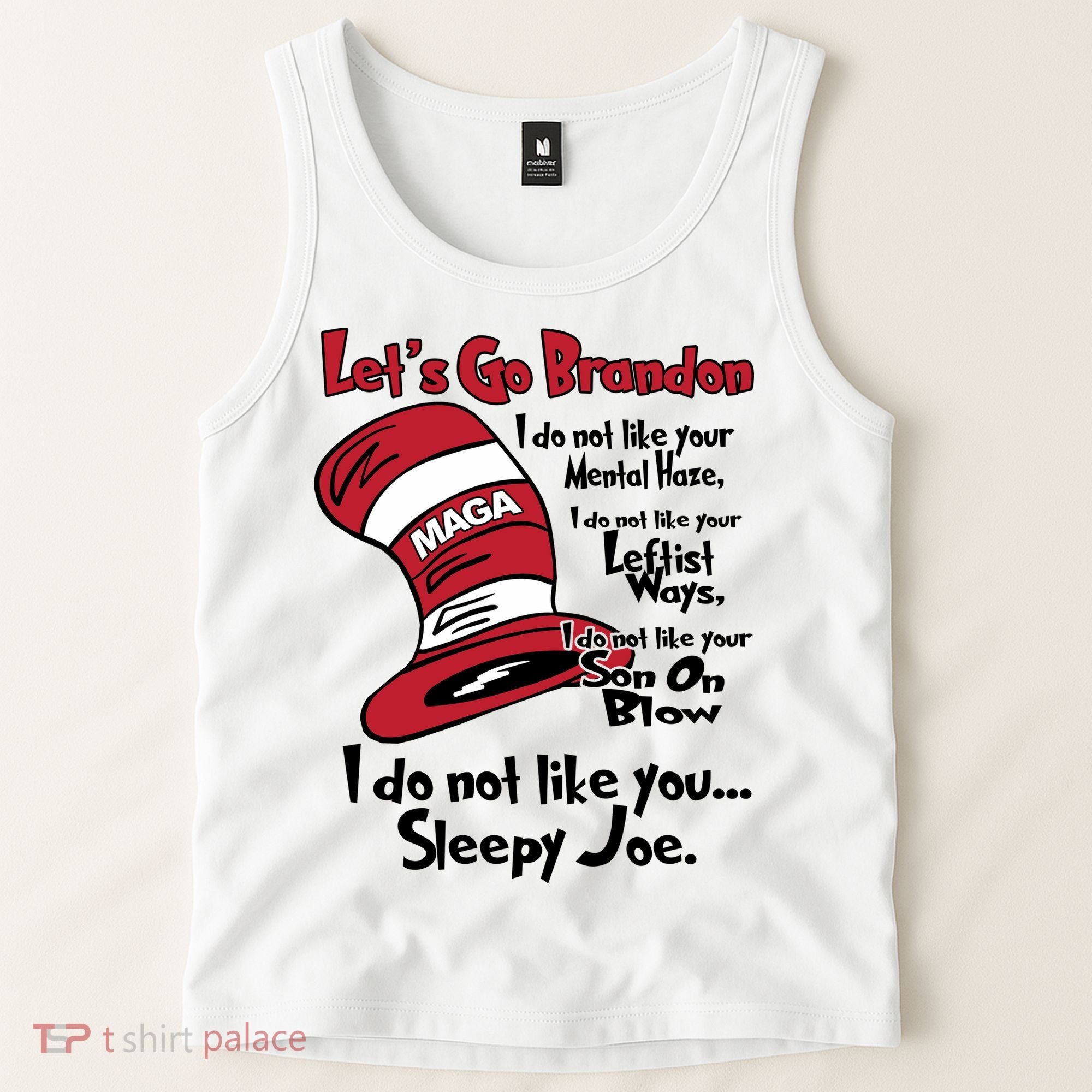 Lets Go Brandon Funny Maga Tank Top