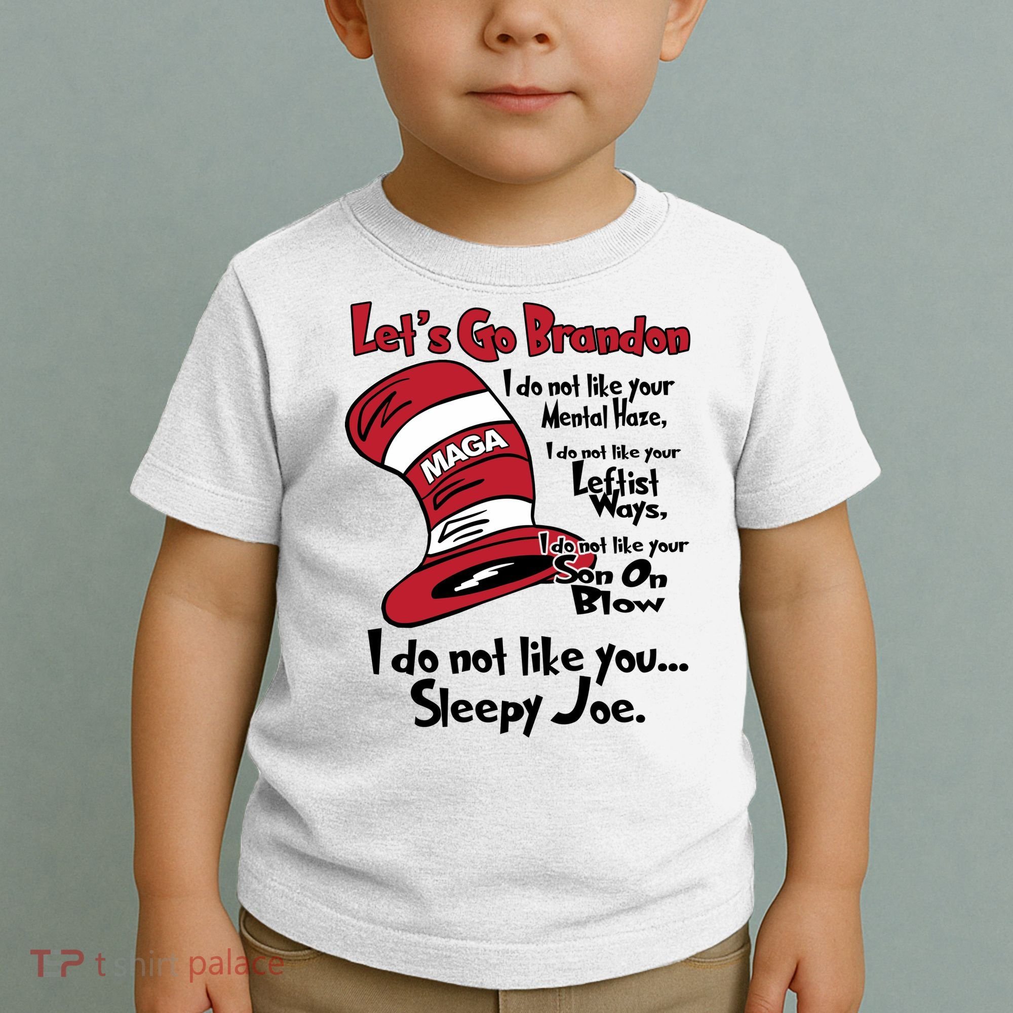 Lets Go Brandon Funny Maga Toddler T-Shirt
