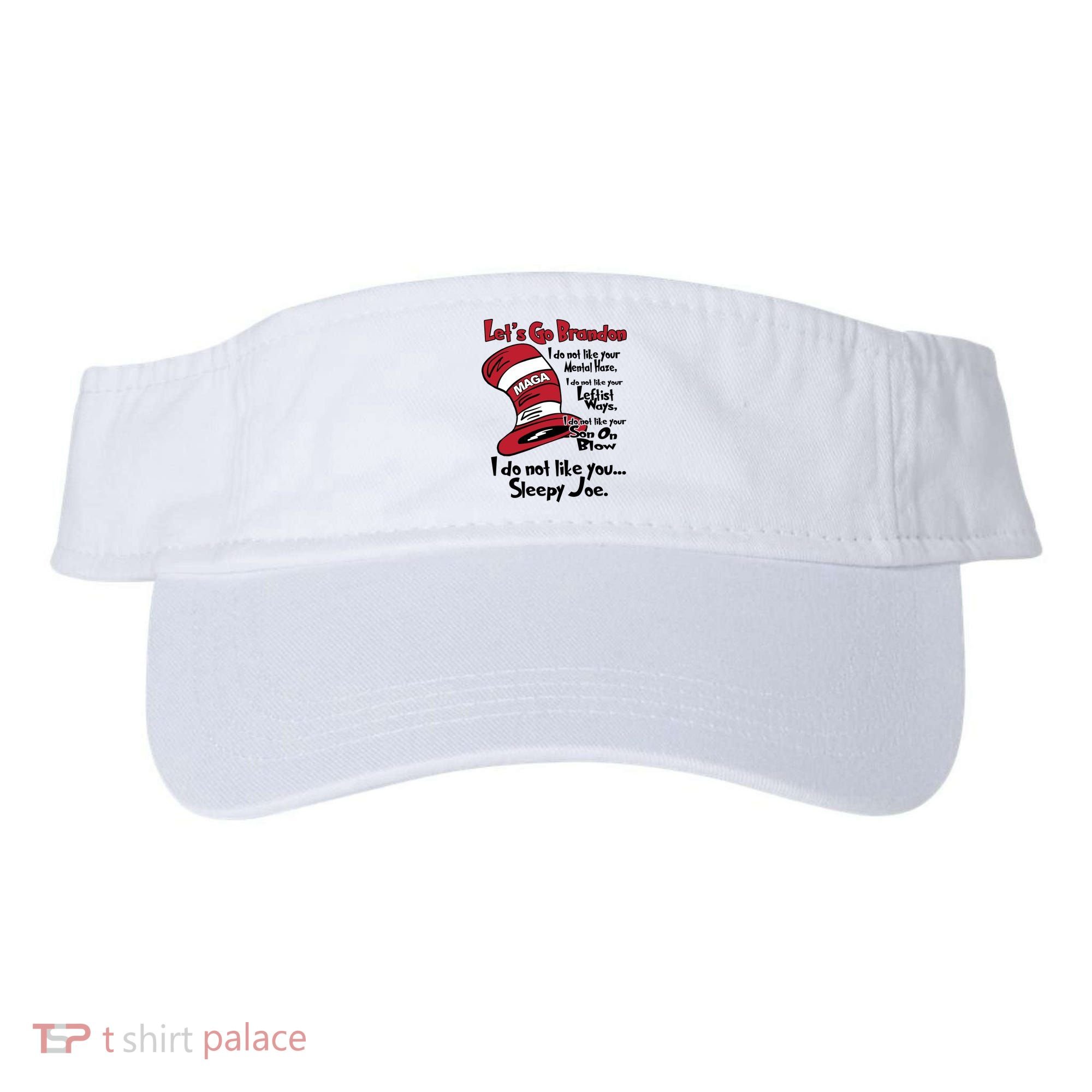 Lets Go Brandon Funny Maga Visor
