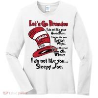 Lets Go Brandon Funny Maga Women's Long Sleeve Shirt thumb 0