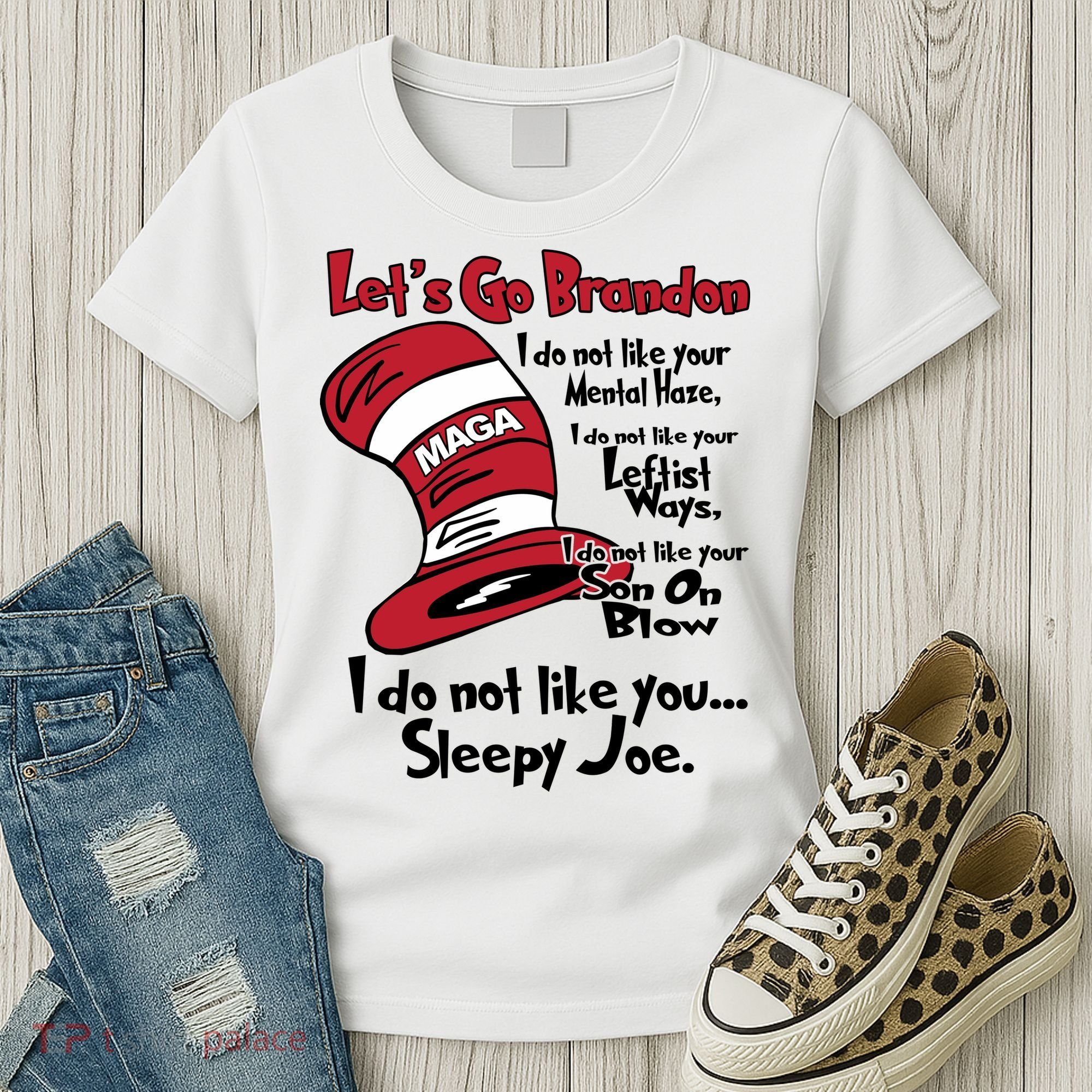 Lets Go Brandon Funny Maga Women's T-Shirt