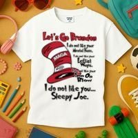 Lets Go Brandon Funny Maga Kids T-Shirt thumb 3