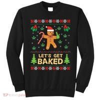 Lets Get Baked Cookie Weed Xmas Ugly Christmas Sweater Sweatshirt thumb 0