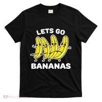 Lets Go Bananas Funny Fruit Pun Banana T-Shirt thumb 0
