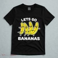 Lets Go Bananas Funny Fruit Pun Banana T-Shirt thumb 5