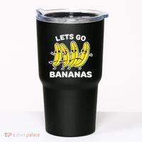 Lets Go Bananas Funny Fruit Pun Banana Tumbler thumb 0