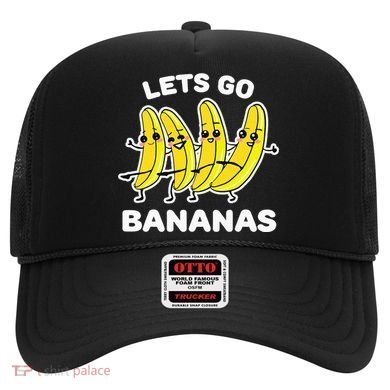 Lets Go Bananas Funny Fruit Pun Banana Hat