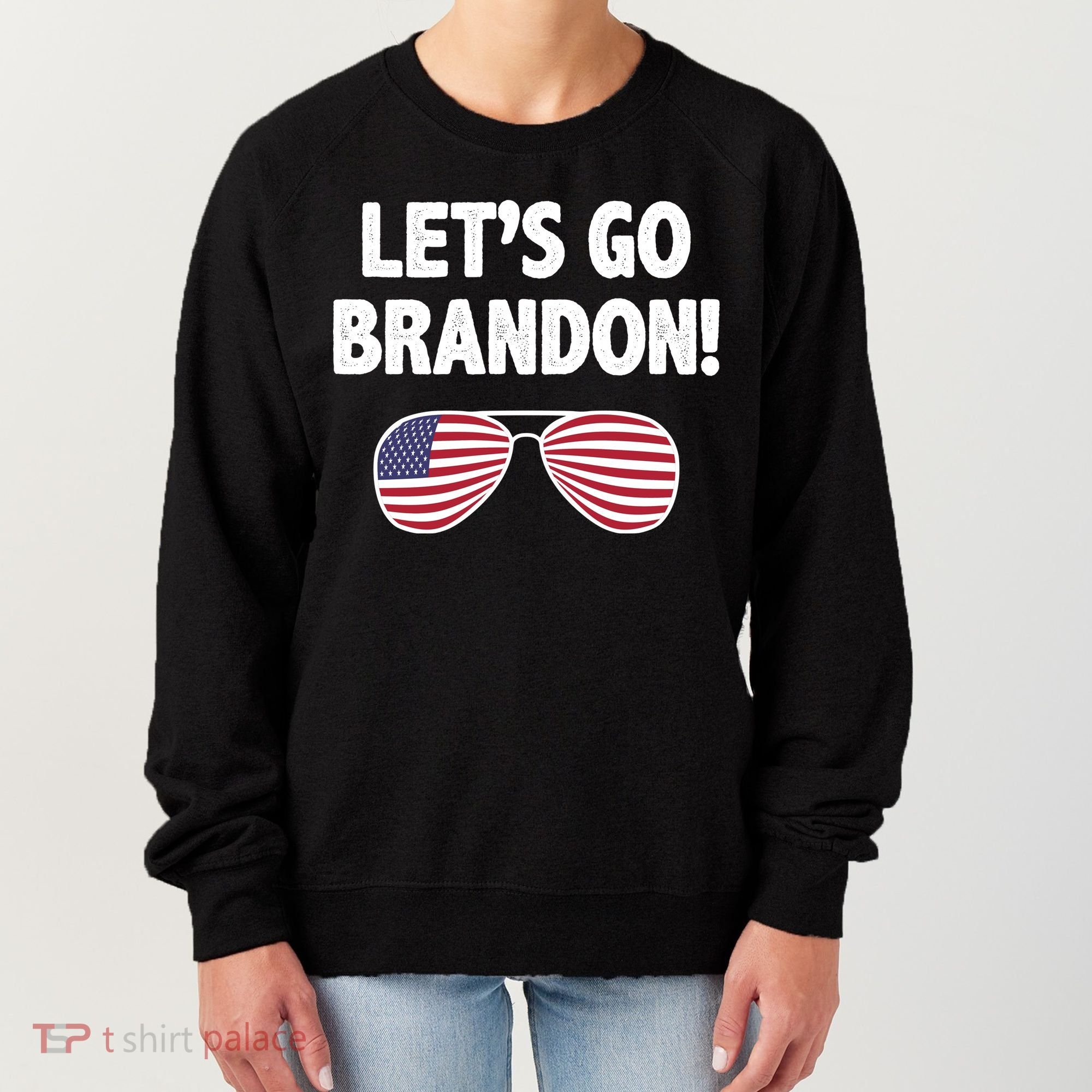 Let's Go Brandon Conservative F Biden Chant Women's Sweatshirt