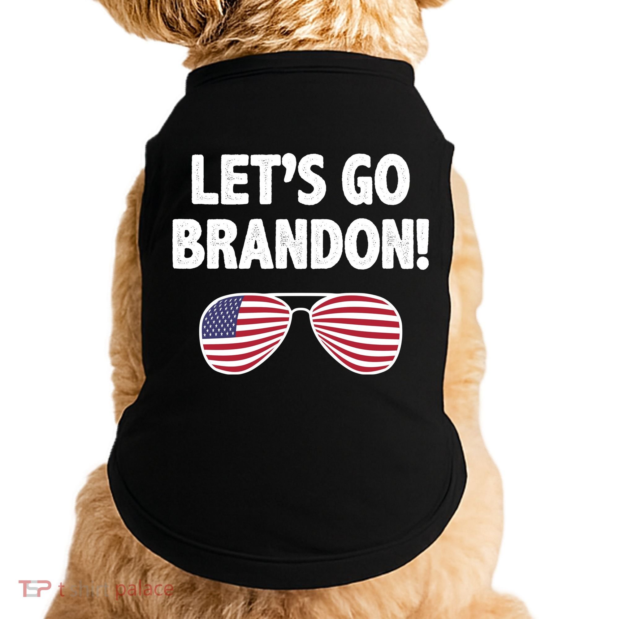 Let's Go Brandon Conservative F Biden Chant Doggie Tank