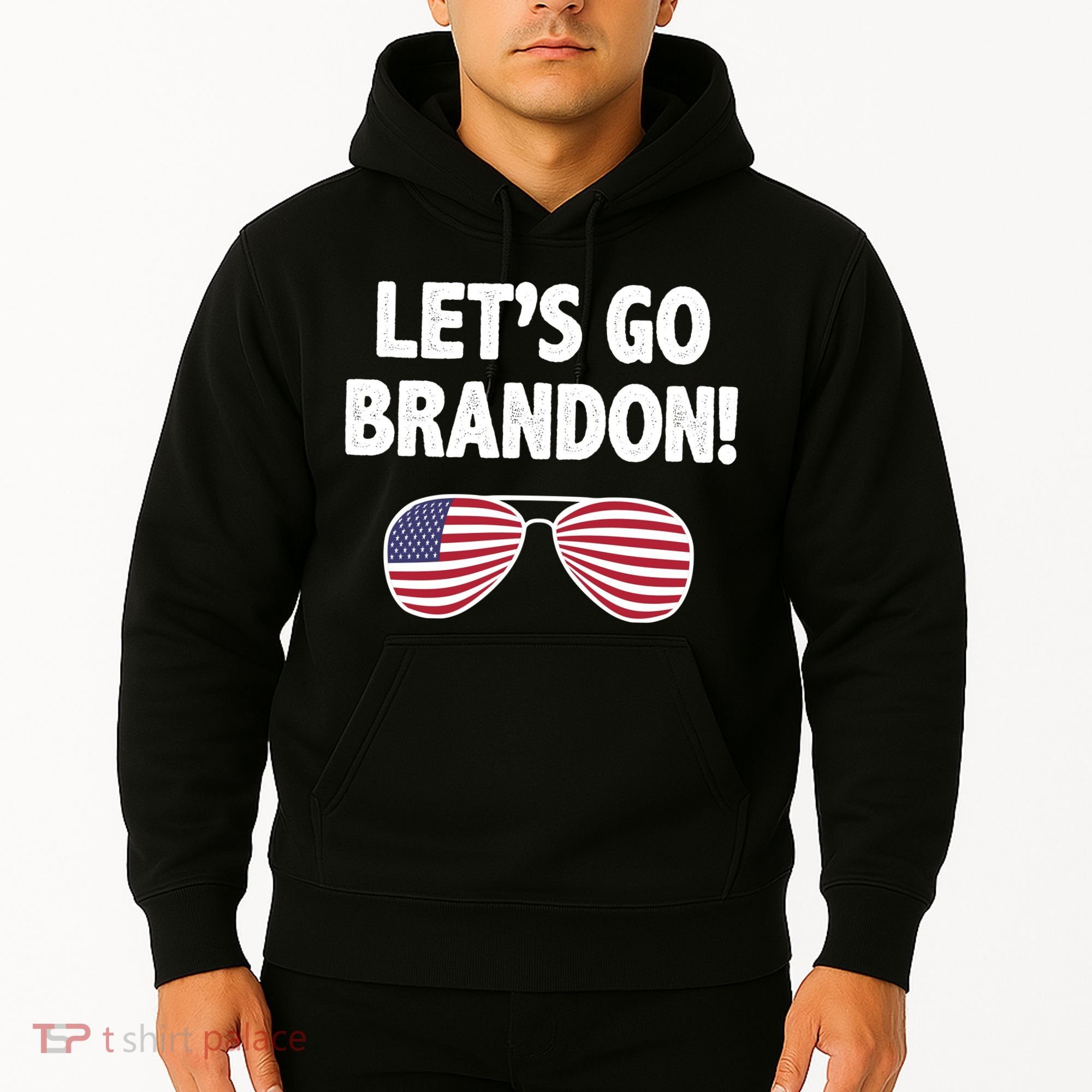 Let's Go Brandon Conservative F Biden Chant Hoodie