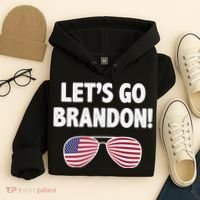 Let's Go Brandon Conservative F Biden Chant Hoodie thumb 4