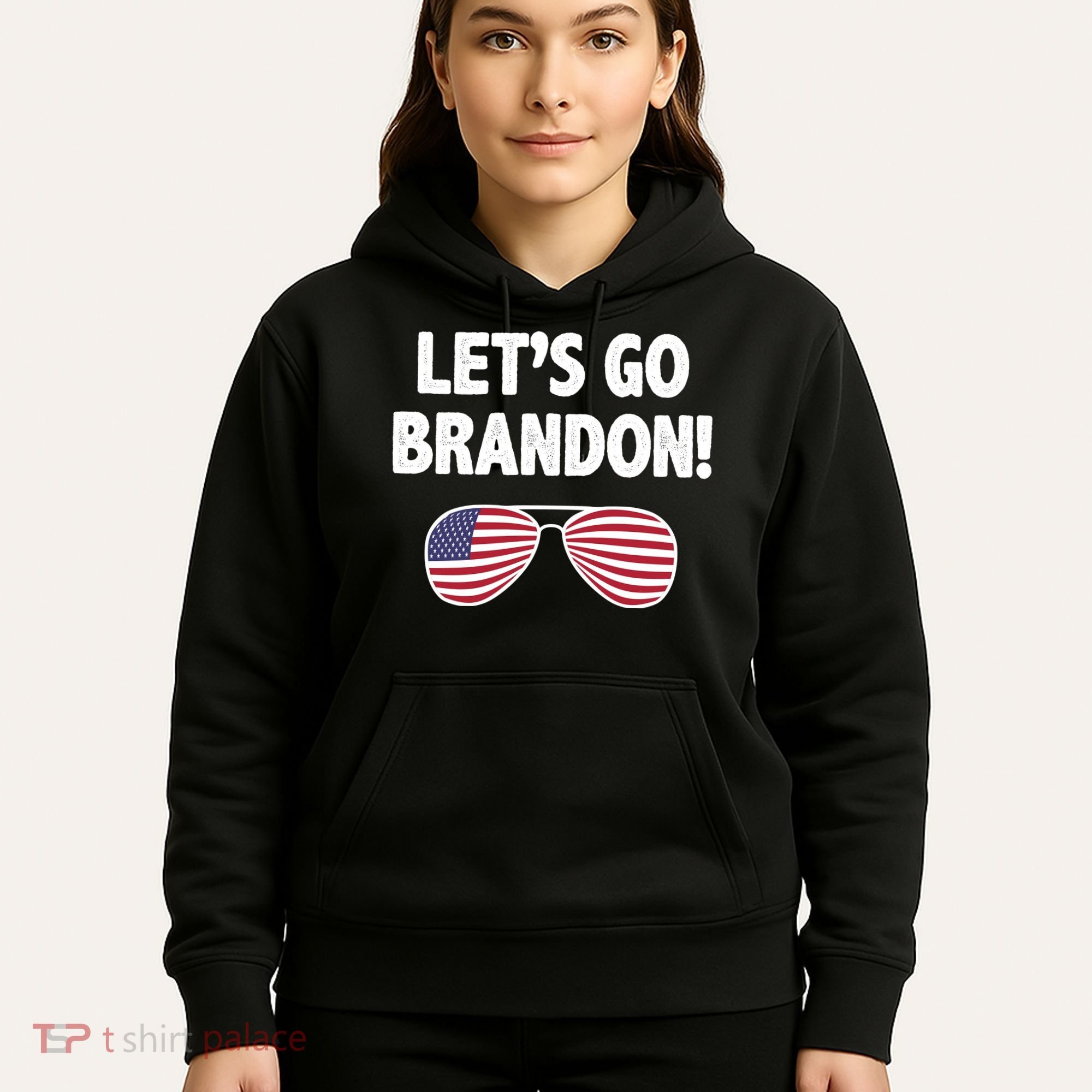 Let's Go Brandon Conservative F Biden Chant Hoodie