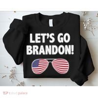 Let's Go Brandon Conservative F Biden Chant Sweatshirt thumb 2