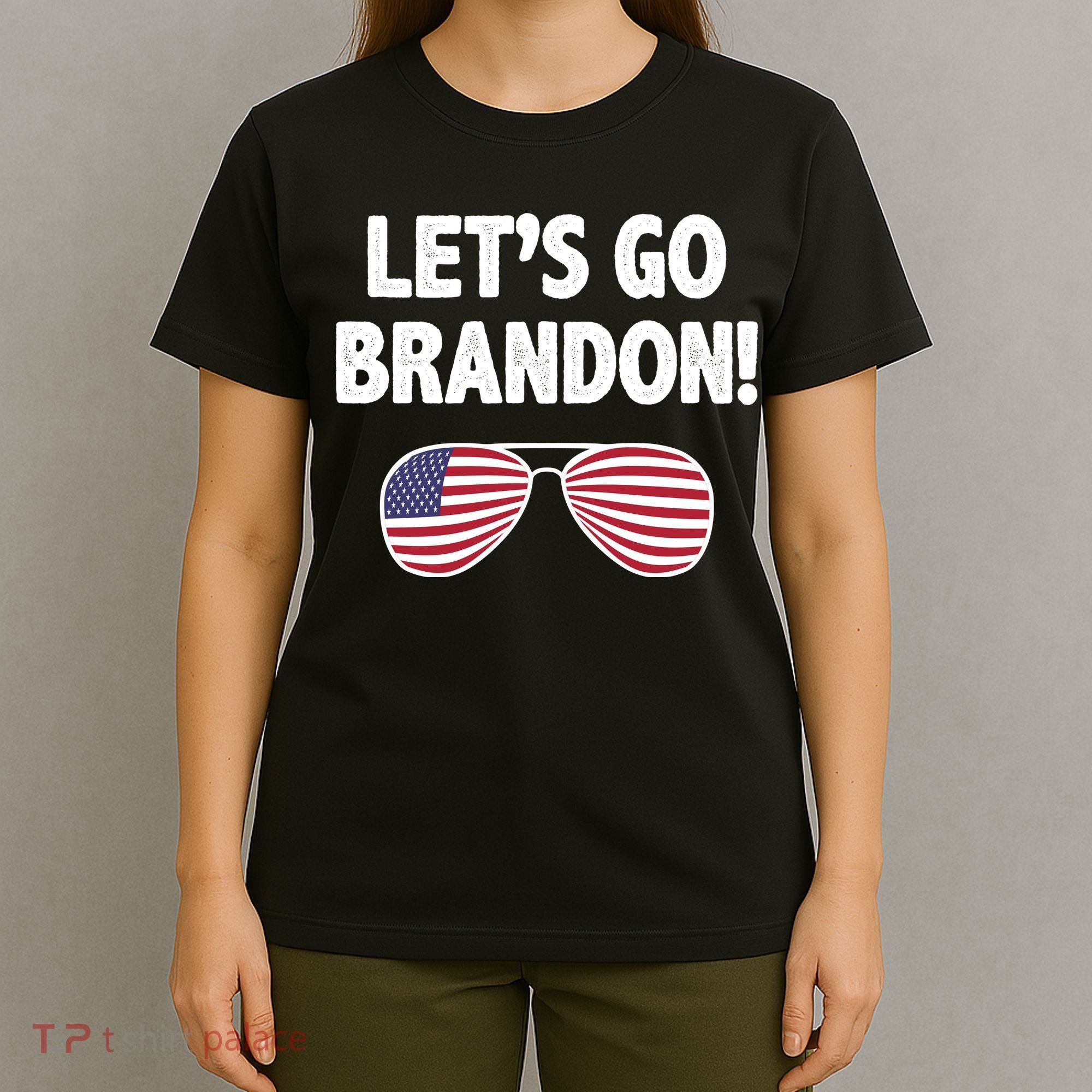 Let's Go Brandon Conservative F Biden Chant T-Shirt