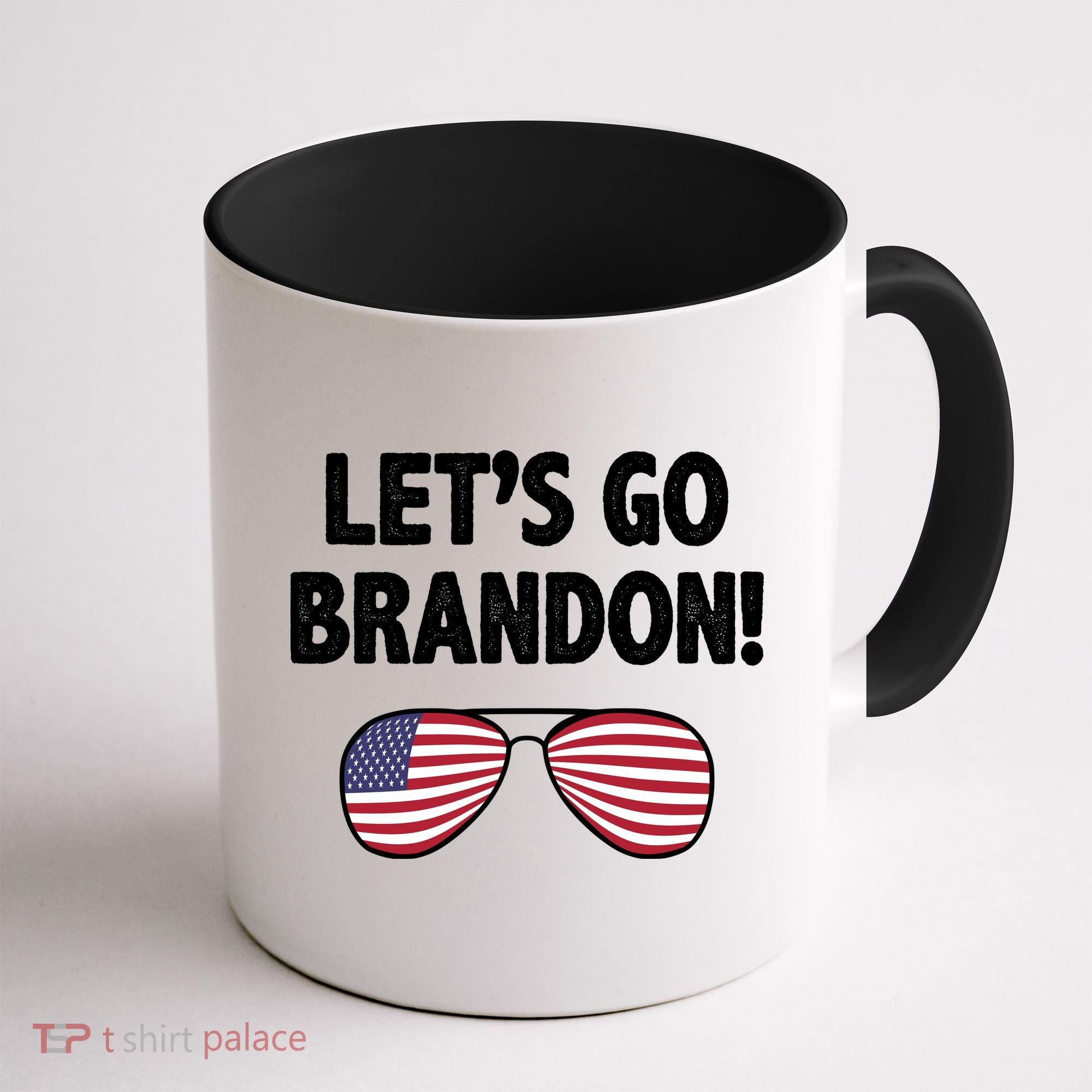 Let's Go Brandon Conservative F Biden Chant Coffee Mug
