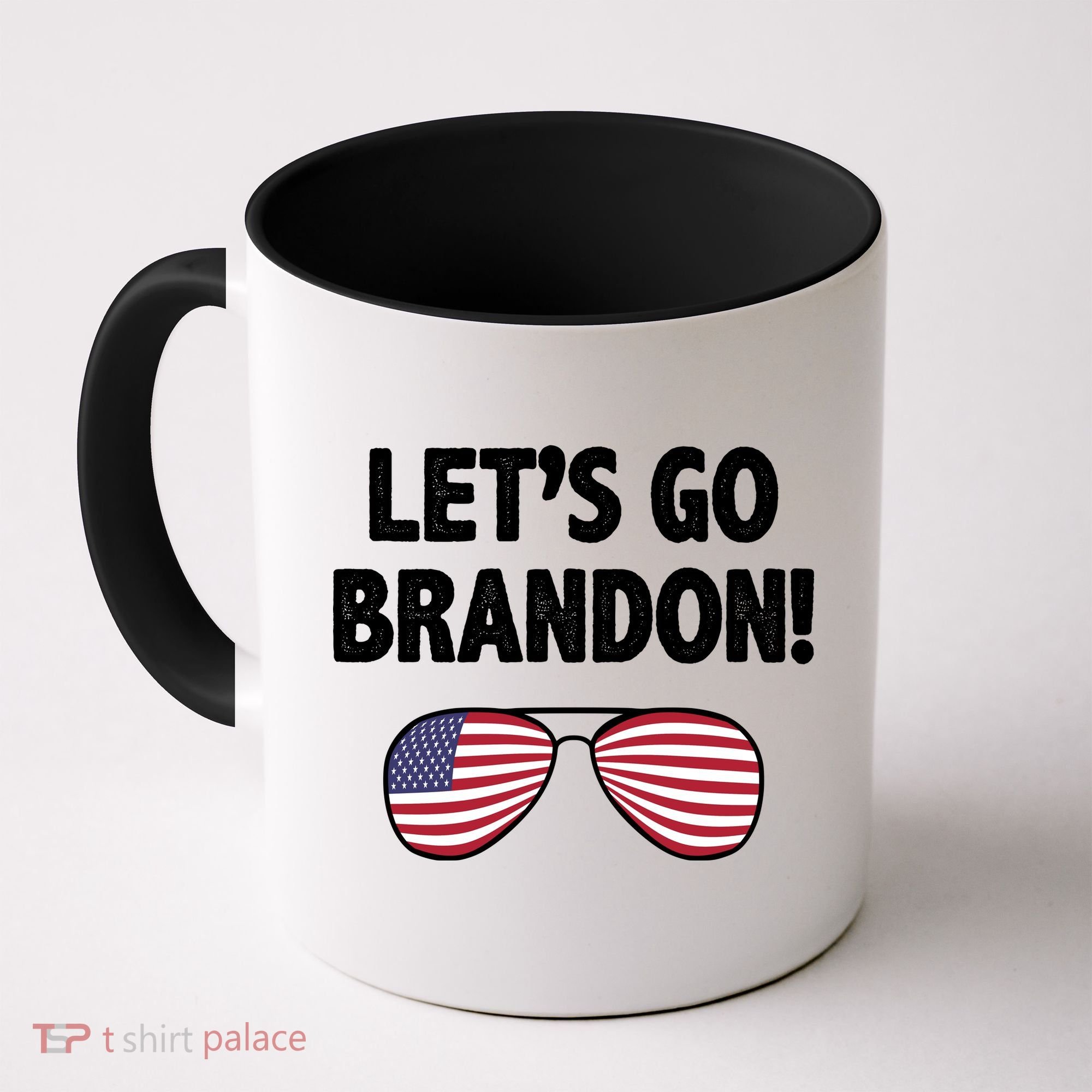 Let's Go Brandon Conservative F Biden Chant Coffee Mug