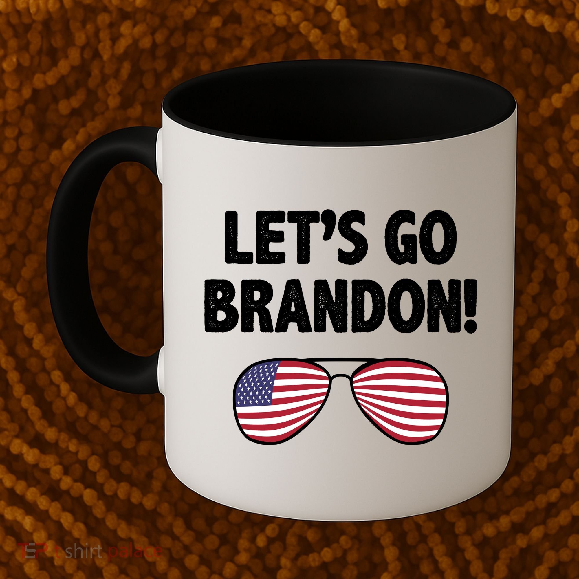 Let's Go Brandon Conservative F Biden Chant Coffee Mug