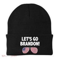 Let's Go Brandon Conservative F Biden Chant Beanie thumb 0