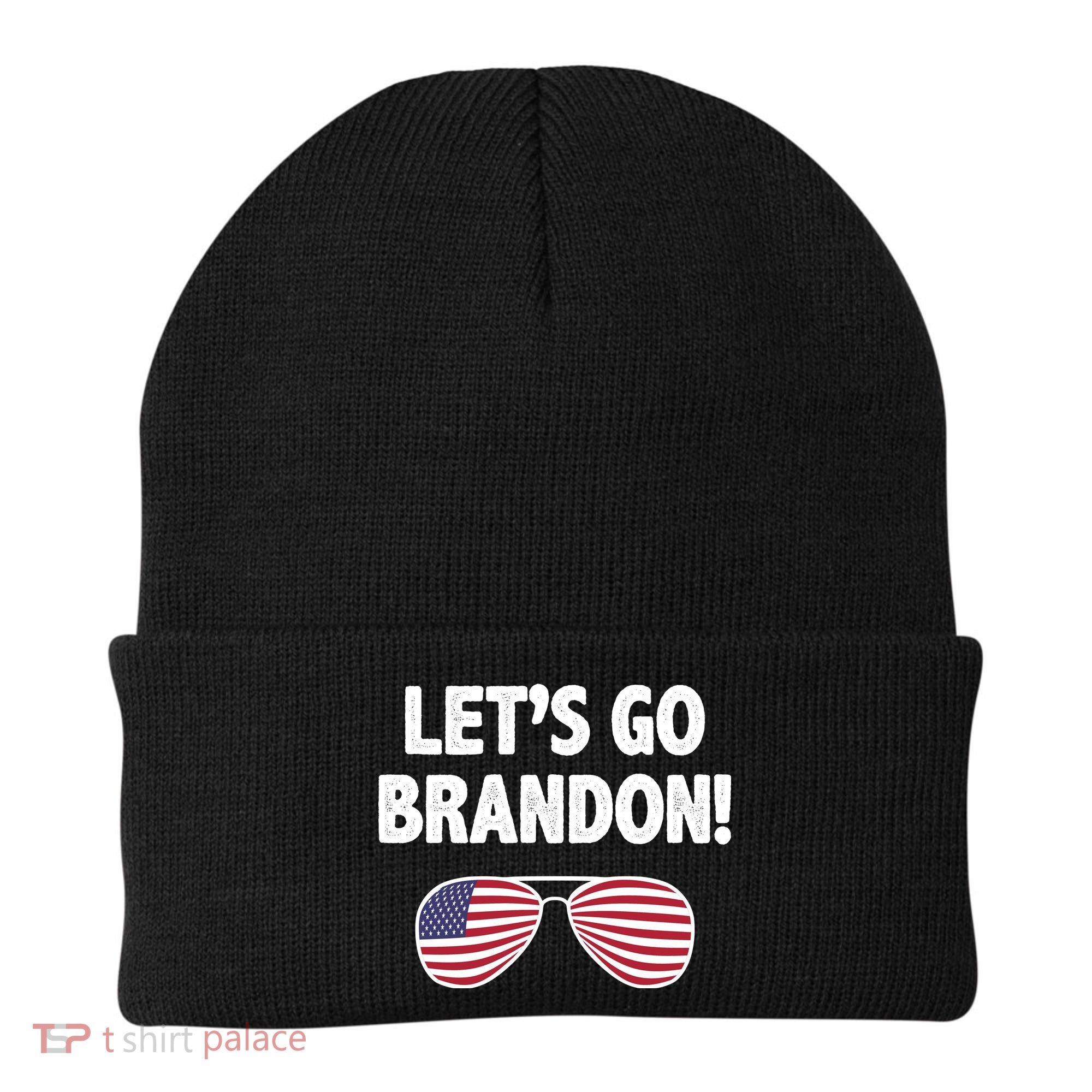 Let's Go Brandon Conservative F Biden Chant Beanie