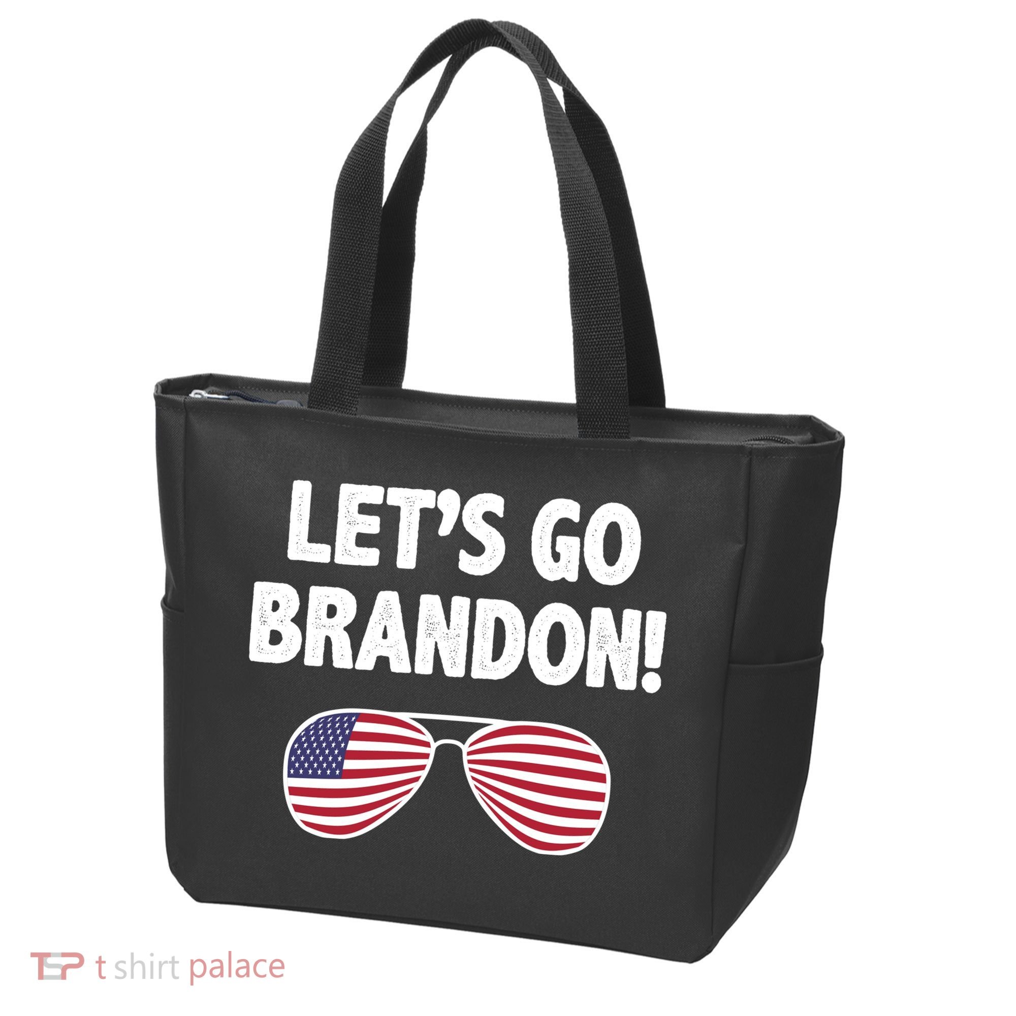 Let's Go Brandon Conservative F Biden Chant Tote Bag