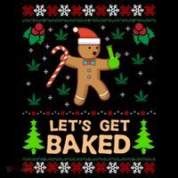 Lets Get Baked Ugly Funny Gift Weed Christmas Gift Xmas Coffee Mug thumb 5