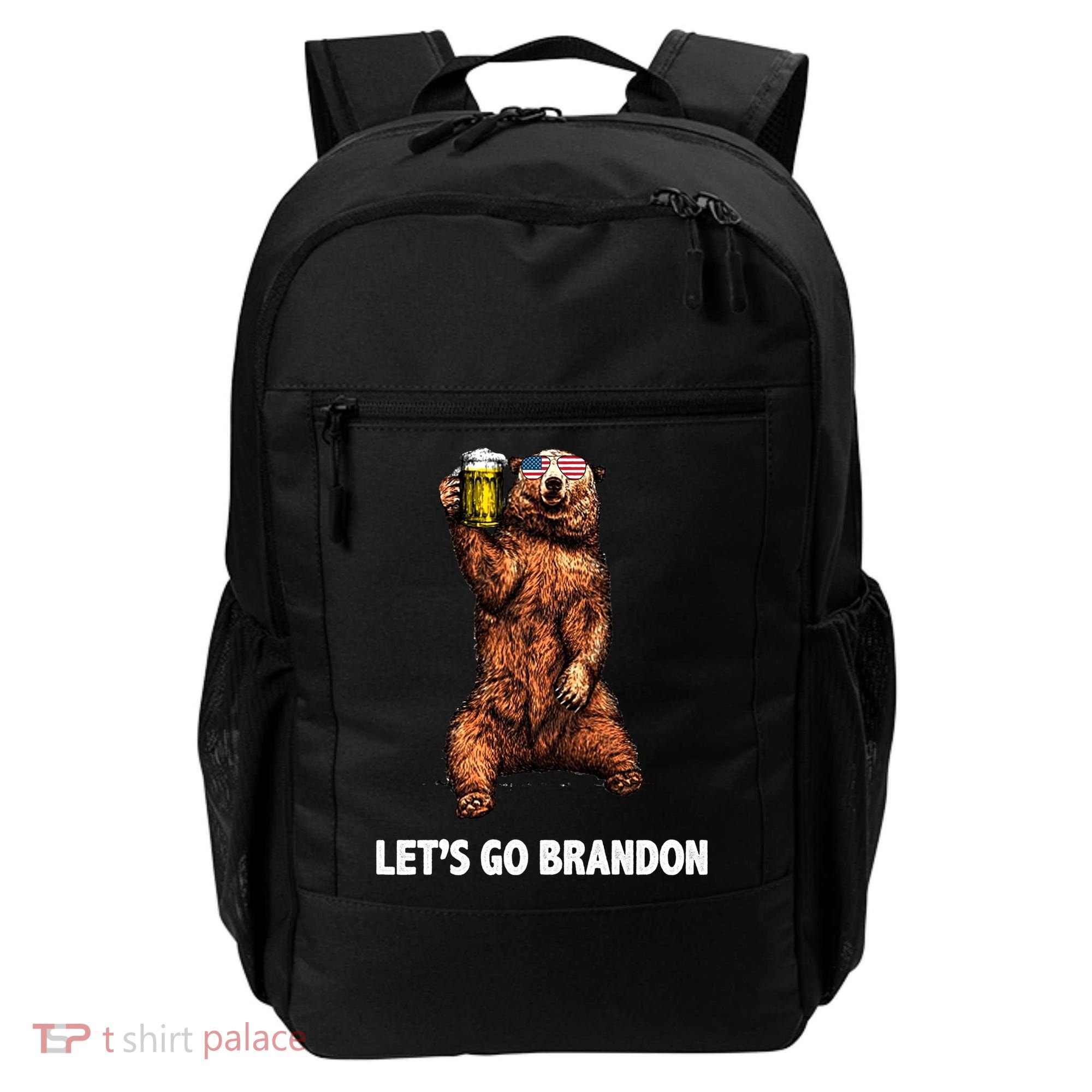 Let's Go Brandon Cheers American Bear Backpack