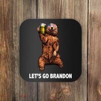Let's Go Brandon Cheers American Bear Coaster thumb 0