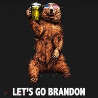 Let's Go Brandon Cheers American Bear Women's Hoodie thumb 2