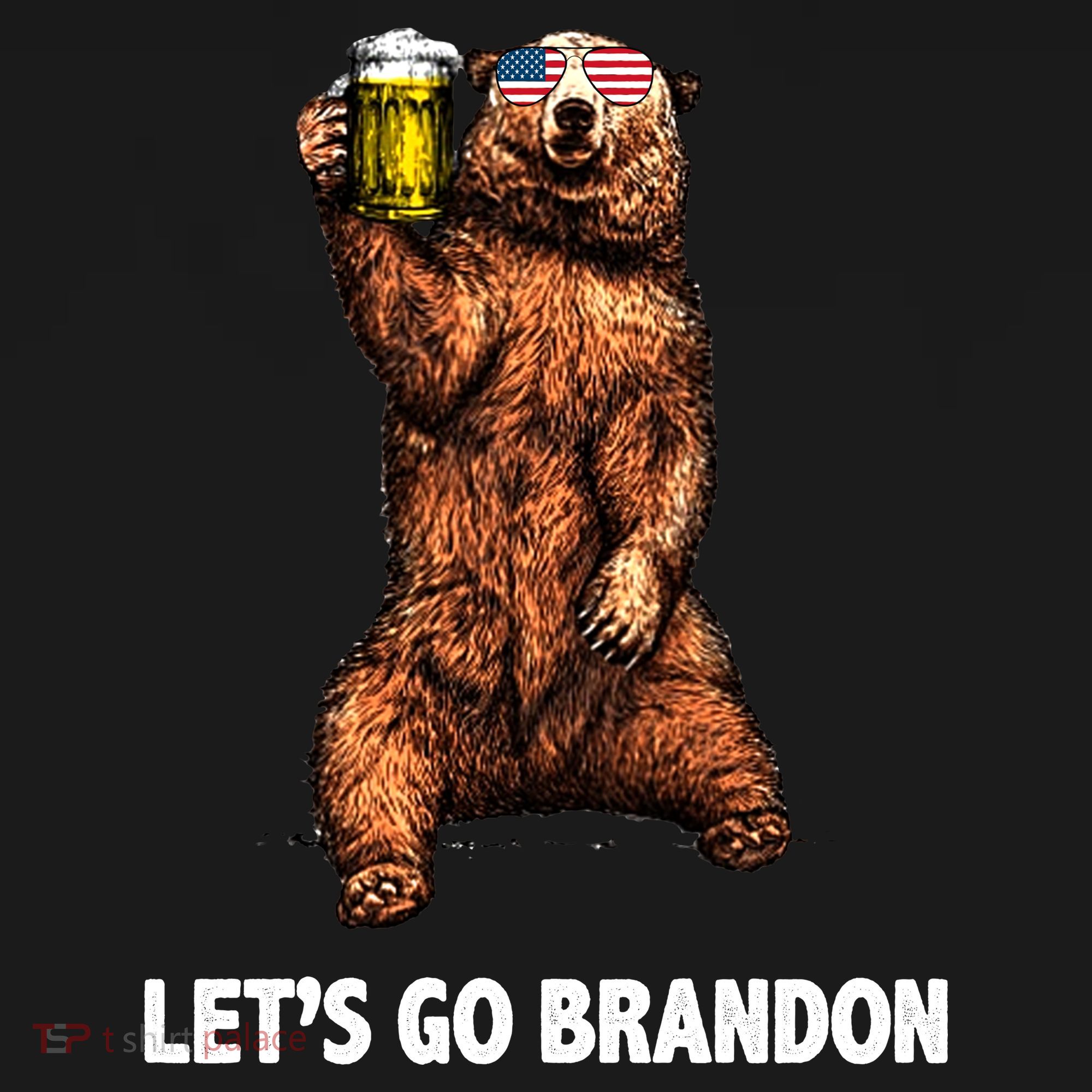 Let's Go Brandon Cheers American Bear Women's Hoodie