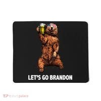 Let's Go Brandon Cheers American Bear Mousepad thumb 0