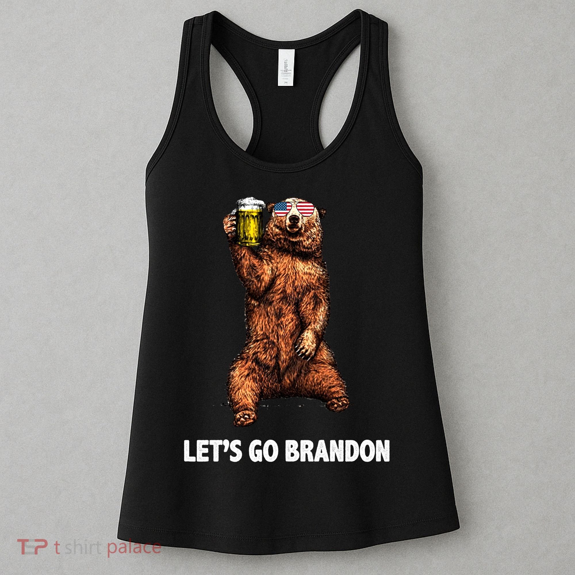 Let's Go Brandon Cheers American Bear Women's Tank Top